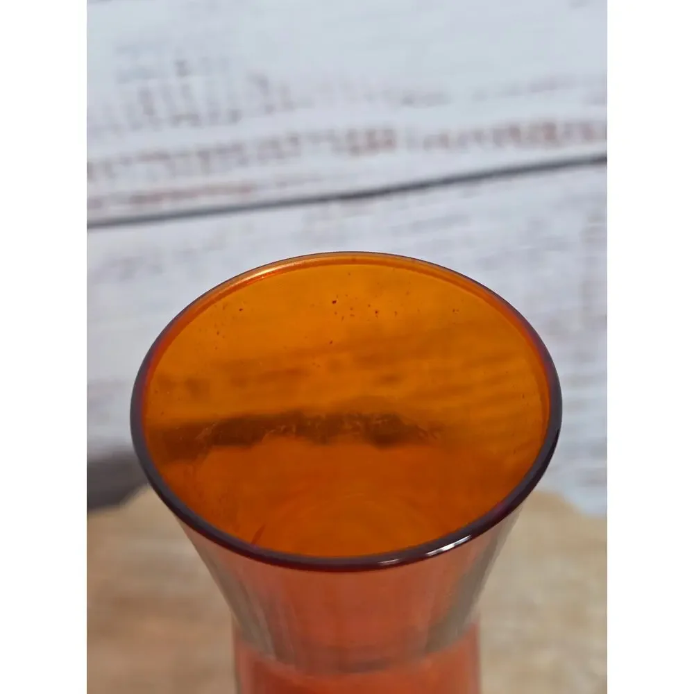 Leonardo Of Germany Rose Art Glass Vase 8